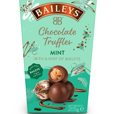 Baileys Mint Chocolate Truffles